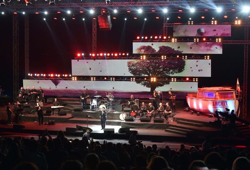 Melhem Zein at Amchit International Festival 